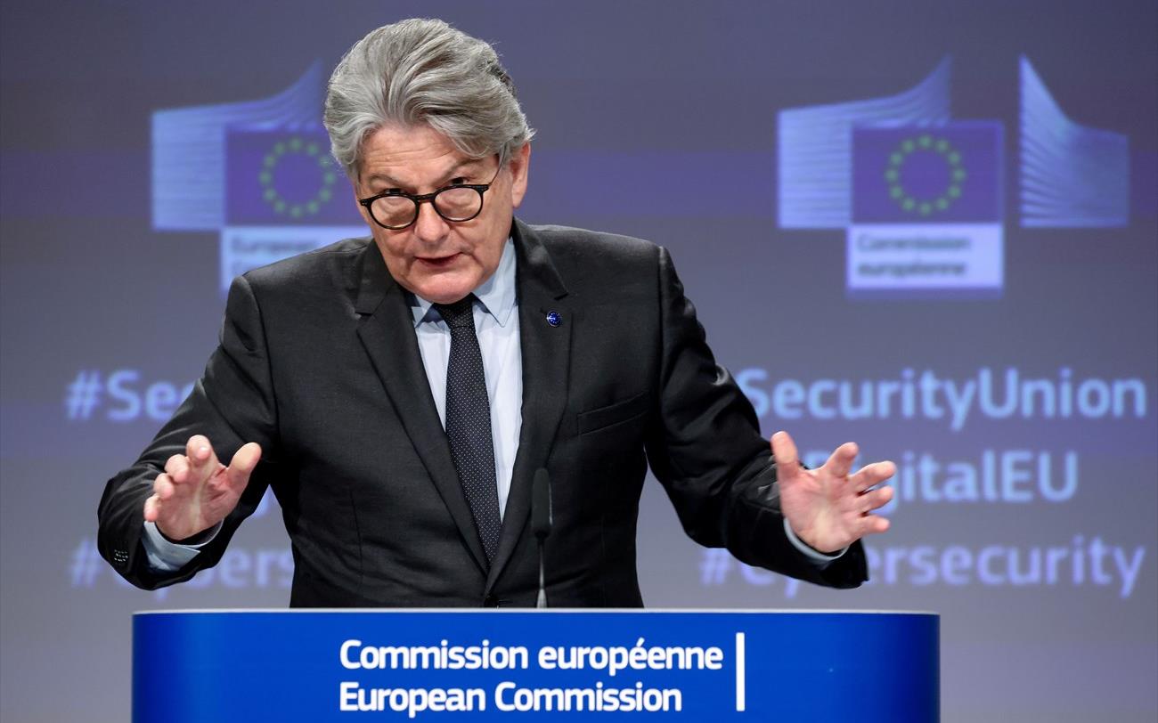ΗΠΑ: Κυρώσεις σε πέντε Ευρωπαίους για την ρύθμιση ψηφιακών υπηρεσιών - Ανάμεσά τους ο πρώην επίτροπος Τιερί Μπρετόν
