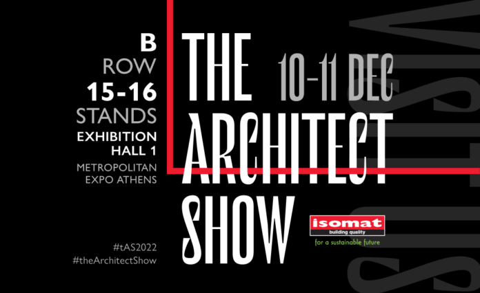 Η ISOMAT στο The Architect Show 2022