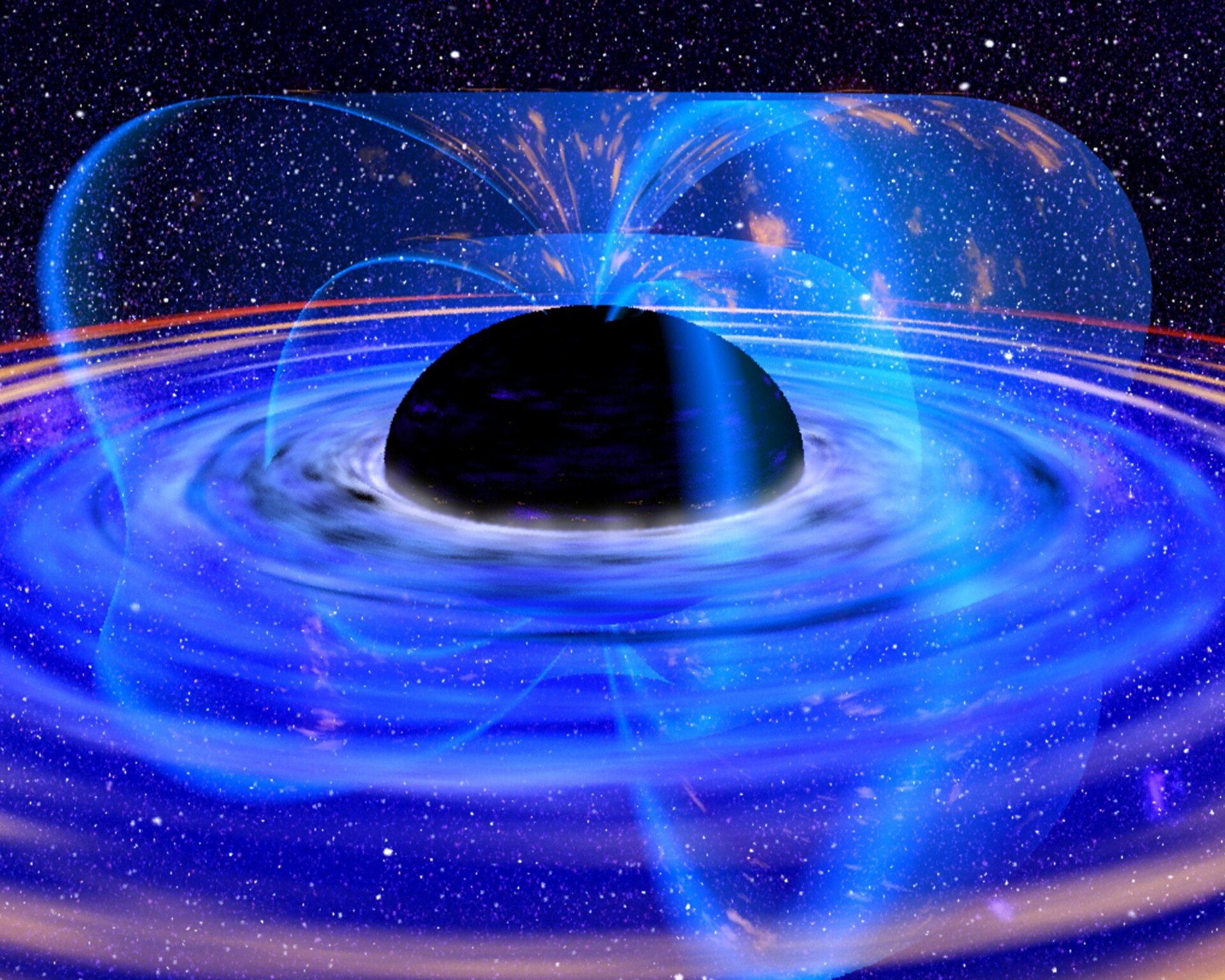 A black hole a billion times larger than the Sun has been found