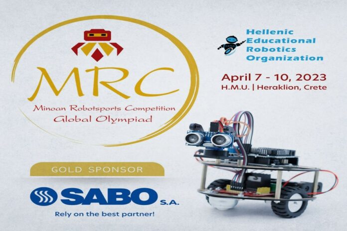 SABO: Αρωγός της 1ηςΟλυμπιάδας Αθλητικής Ρομποτικής “Minoan Robosports Competition Global Olympiad”