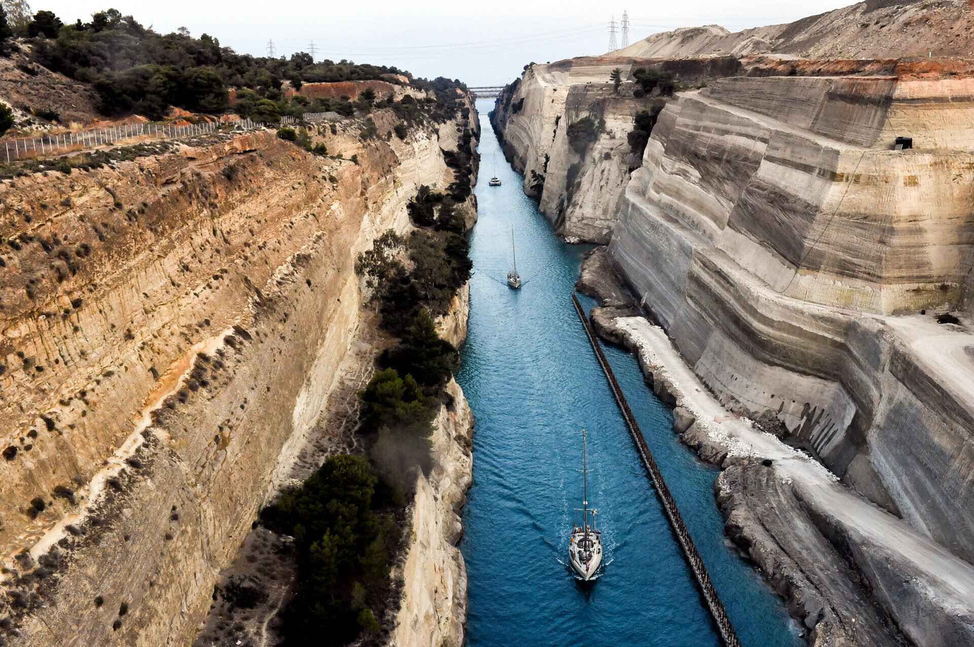 Διώρυγα Κορίνθου: Διακόπτεται από σήμερα η διέλευση των πλοίων