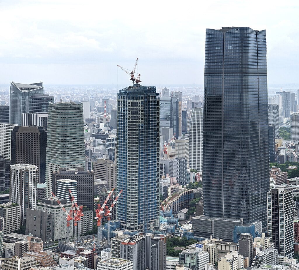 Azabudai Hills Mori JP Tower Στο Τόκιο ο ψηλότερος ουρανοξύστης της Ιαπωνίας Azabudai Hills Mori JP Tower Στο Τόκιο ο ψηλότερος ουρανοξύστης της Ιαπωνίας