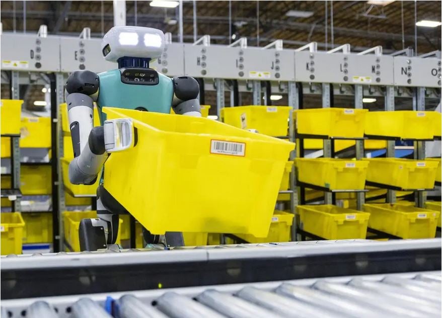 Η Amazon σχεδιάζει την αντικατάσταση 500 χιλιάδων υπαλλήλων της με ρομπότ