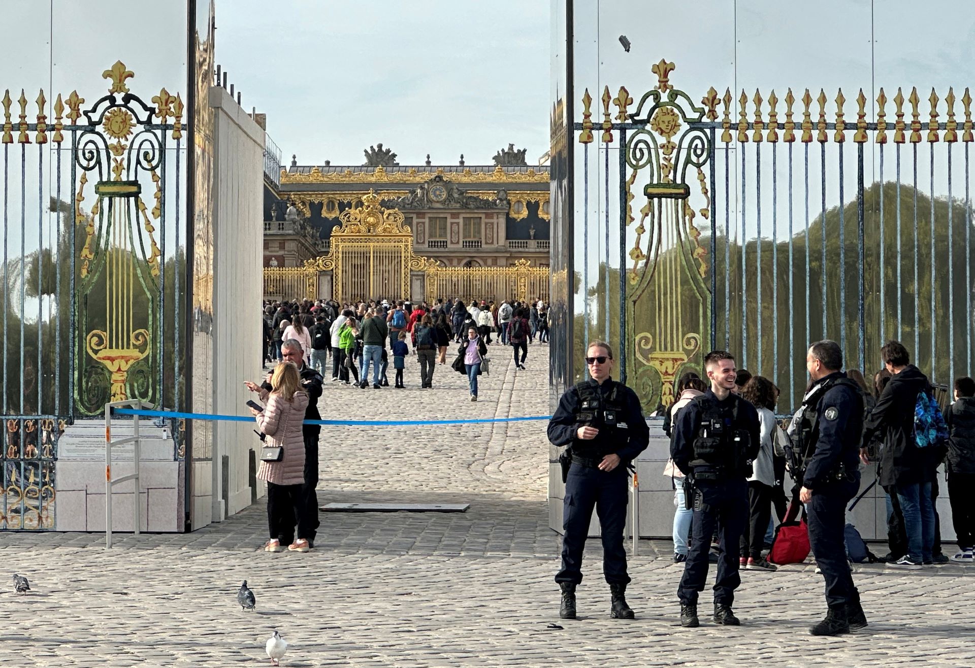 Déroulement de l’alarme au château de Versailles