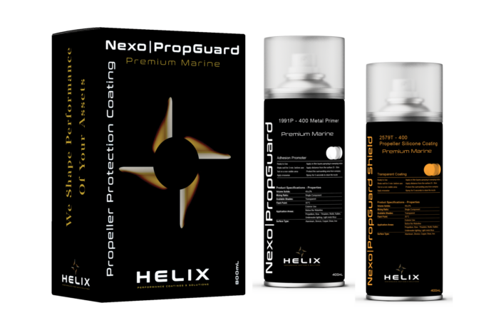 Η Helix Performance Coatings & Solutions παρουσιάζει το καινοτόμο NexoΙPropGuard Propeller Protection Coating System