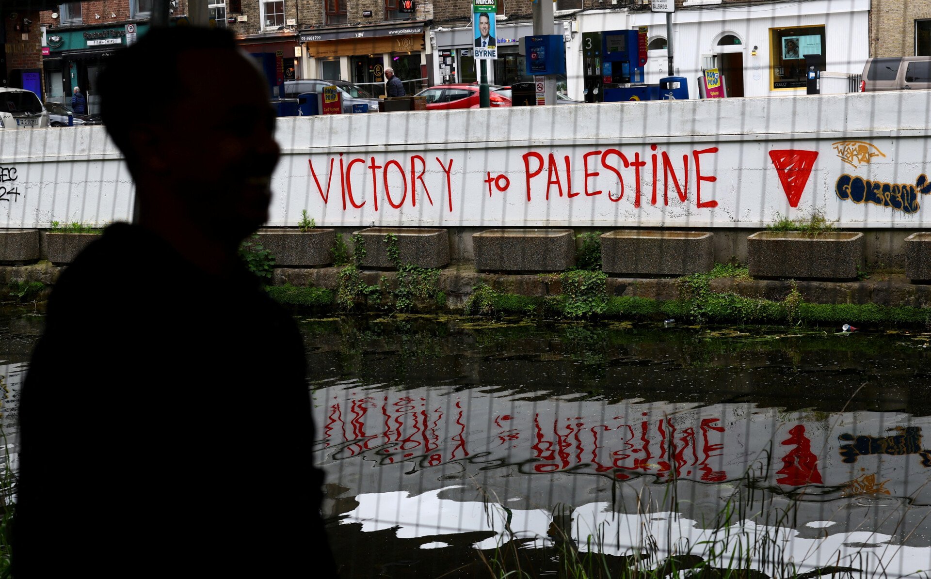 Γκράφιτι υπέρ της Παλαιστίνης