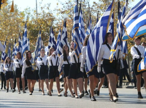 Στρατιωτική παρέλαση στην Θεσσαλονίκη για την Εθνική Επέτειο της 28ης Οκτωβρίου 1940, Δευτέρα 28 Οκτωβρίου 2024.