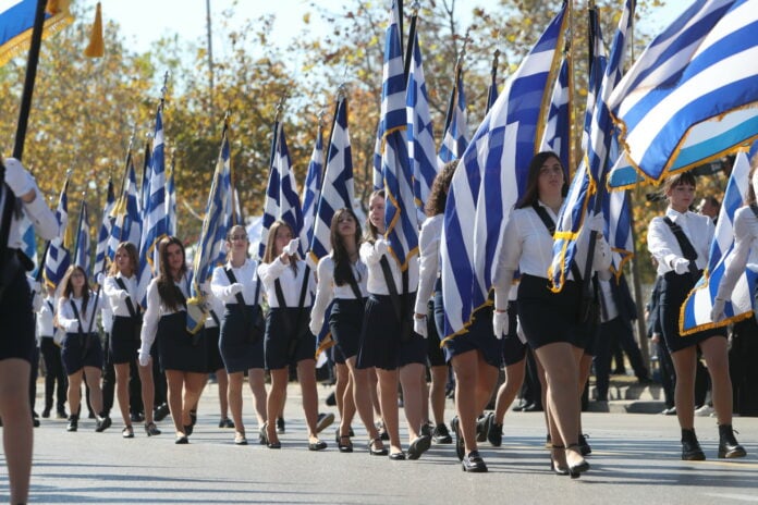 Στρατιωτική παρέλαση στην Θεσσαλονίκη για την Εθνική Επέτειο της 28ης Οκτωβρίου 1940, Δευτέρα 28 Οκτωβρίου 2024.