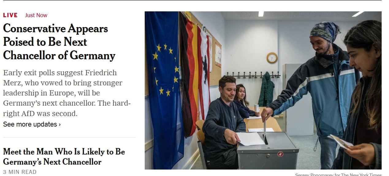 Γερμανικές Εκλογές 2025: Πώς είδε το αποτέλεσμα ο διεθνής Τύπος | Molonoti News