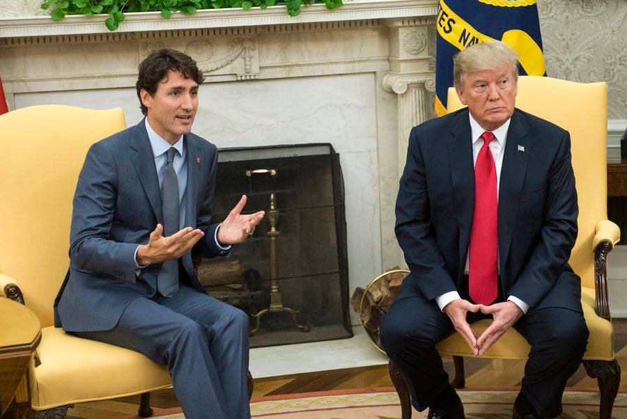Comunicare telefonică Trump – Trudeau despre taxe și fentanil  