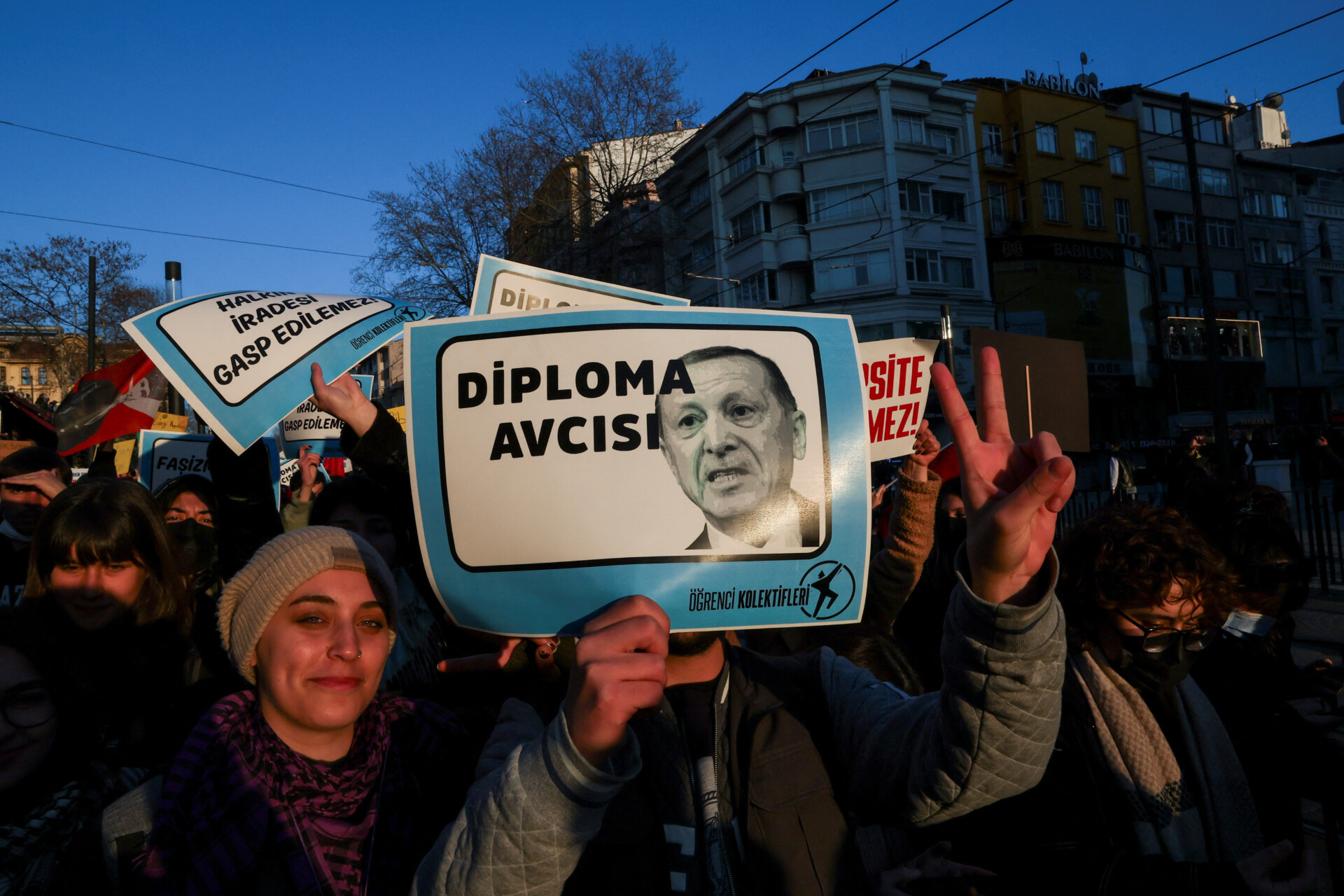 διαδηλώσεις στην Κωνσταντινούπολη