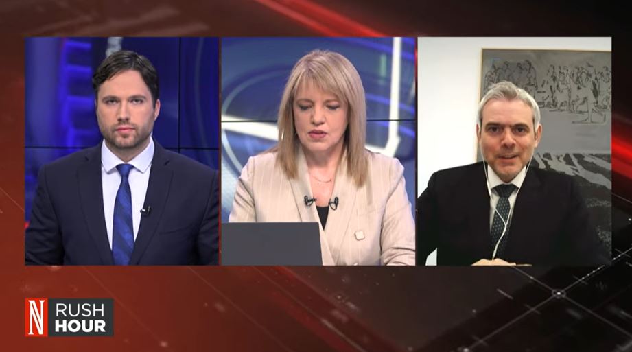 K. Karagounis la Naftemporiki TV: Am asumat responsabilitatea politică pentru tragedia de la Tempi.  