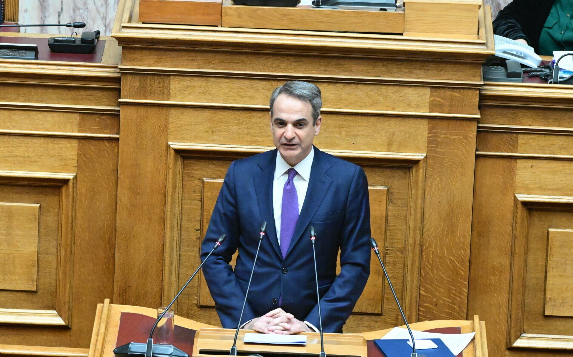 Întâlnirea lui Mitsotakis cu ministrul francez al Forțelor Armate luni  