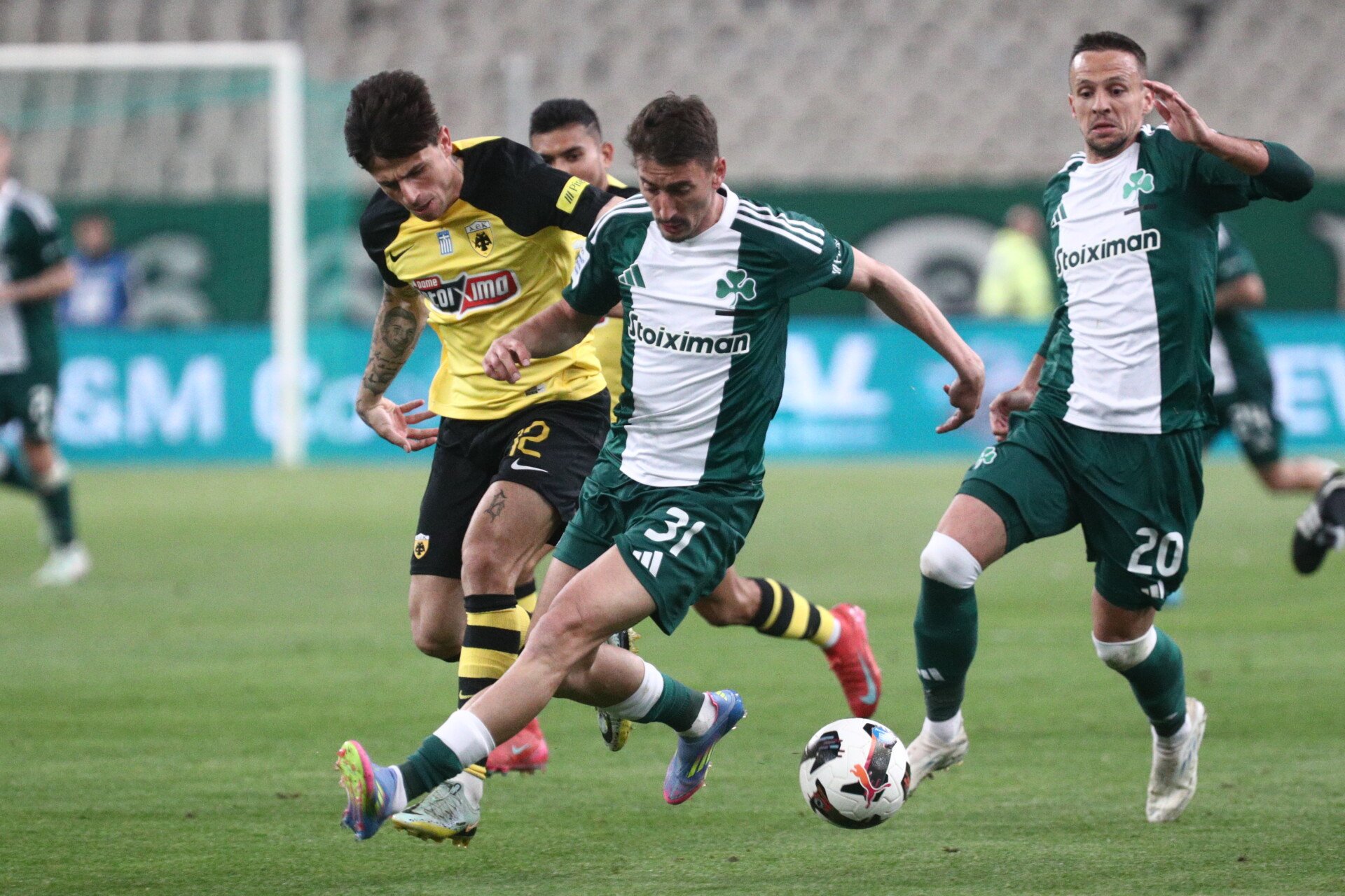Derby-ul atenian este “verde  
