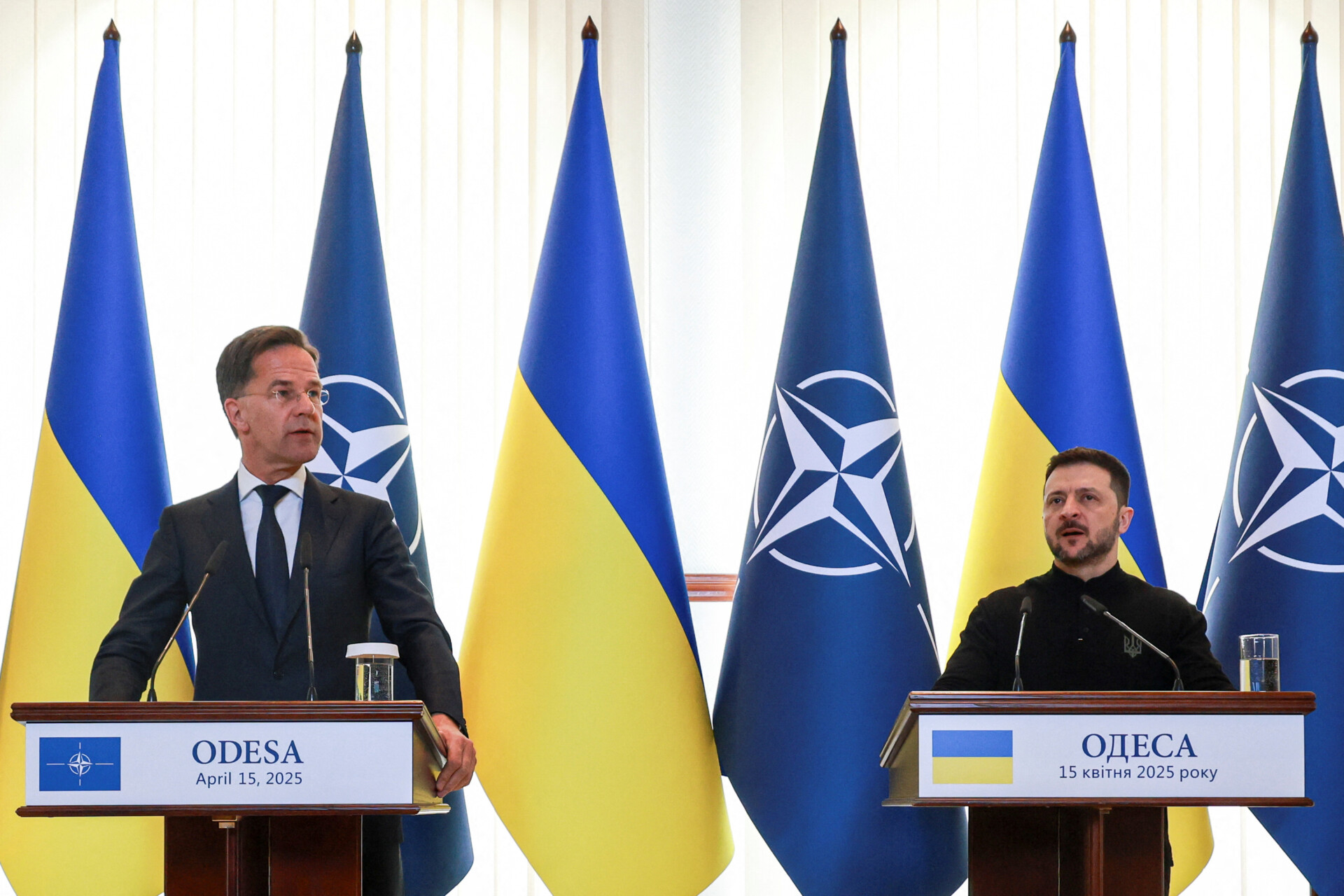 Ucraina: Vizită surpriză a lui Mark Rutte la Odesa  