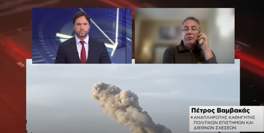 Π. Βαμβακάς στο Naftemporiki TV: Έχουμε μία τραγωδία η οποία κλιμακώνεται στην Γάζα