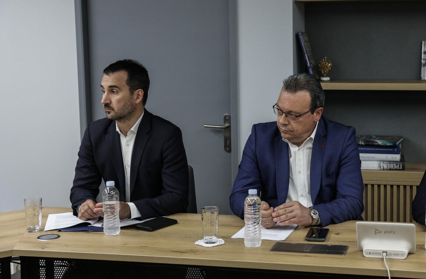 Συνάντηση Φάμελλου – Χαρίτση: Συνεργασία ώστε να υπάρξει «ουσιαστική Προκαταρκτική» για τα Τέμπη