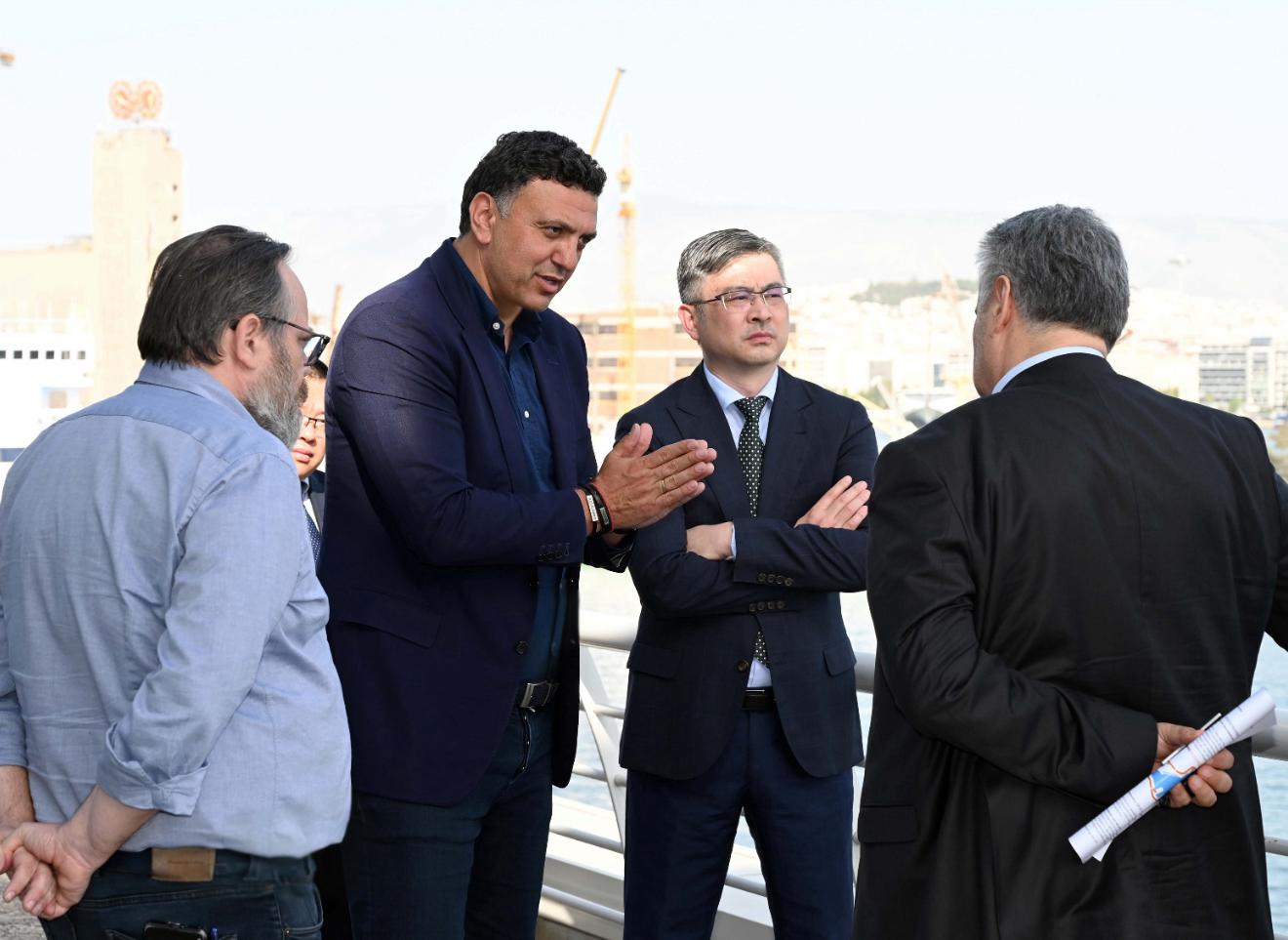 Piraeus port upgraded-Kikilias: We are moving forward with substantial investments