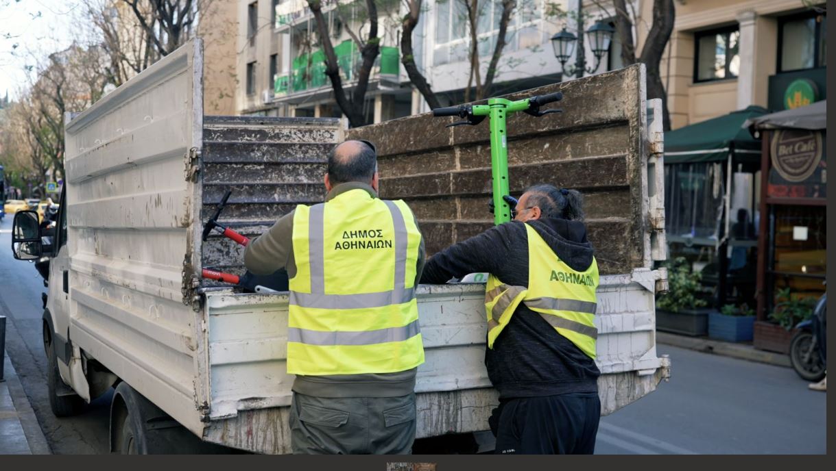 Δήμος Αθηναίων: Συμφωνία 5 σημείων με τις εταιρίες ηλεκτρικών πατινιών