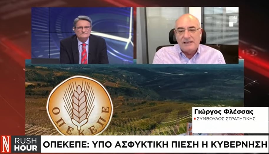 Γ. Φλέσσας στη «Ν» για ΟΠΕΚΕΠΕ: Η κυβέρνηση ως φιλελεύθερη – συντηρητική δεν έκανε αυτά που όφειλε