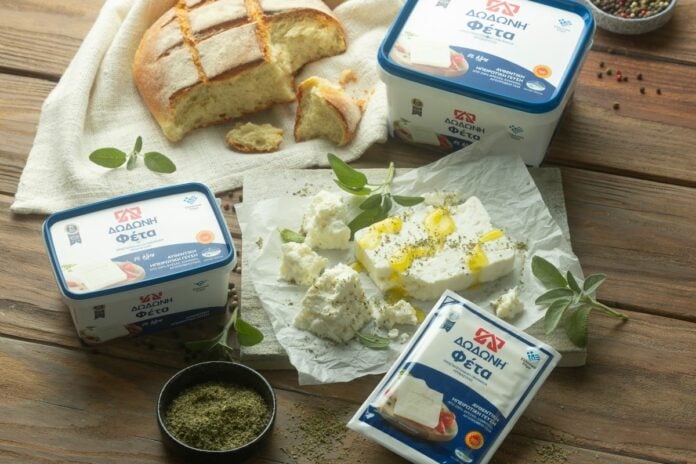 Η φέτα Π.Ο.Π. ΔΩΔΩΝΗ αλλάζει εμφάνιση