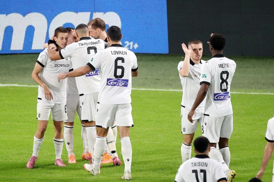 Super League: Επιβλητική νίκη του ΠΑΟΚ στην ΟΠΑΠ Αρένα