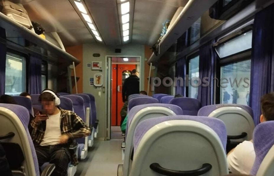 Πρωινή ταλαιπωρία με Intercity της Hellenic Train