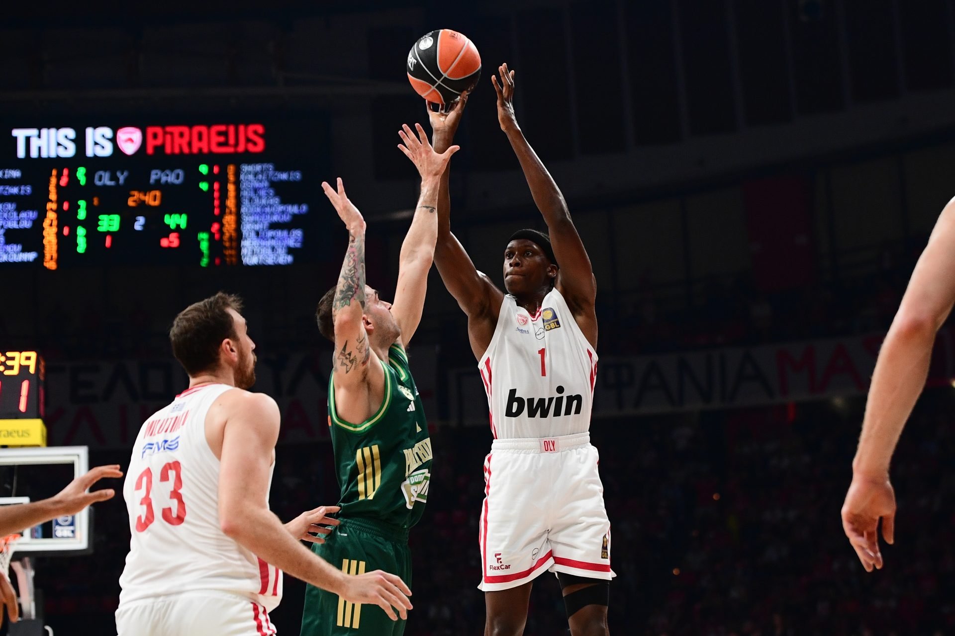 Basket League: Σούπερ ντέρμπι με νικητή τον Ολυμπιακό επί του Παναθηναϊκού
