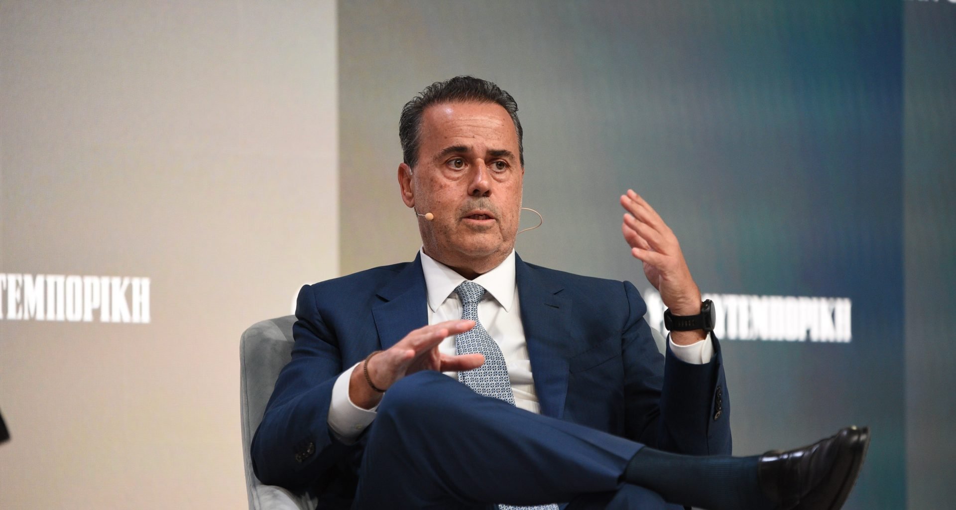 Στ. Παπασταύρου στο 4ο Οικονομικό Συνέδριο της «Ν»: Η ΕΥΔΑΠ θα παραμείνει στο δημόσιο – Το νερό είναι δημόσιο αγαθό και θα παραμείνει προσιτό και φθηνό