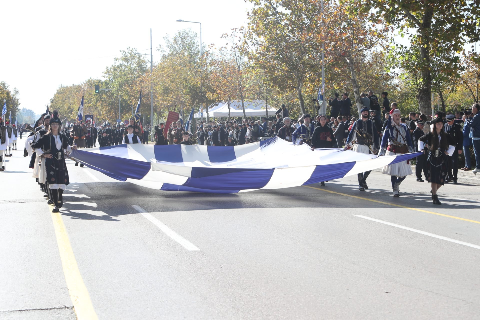 Live η παρέλαση για την εθνική επέτειο της 28ης Οκτωβρίου