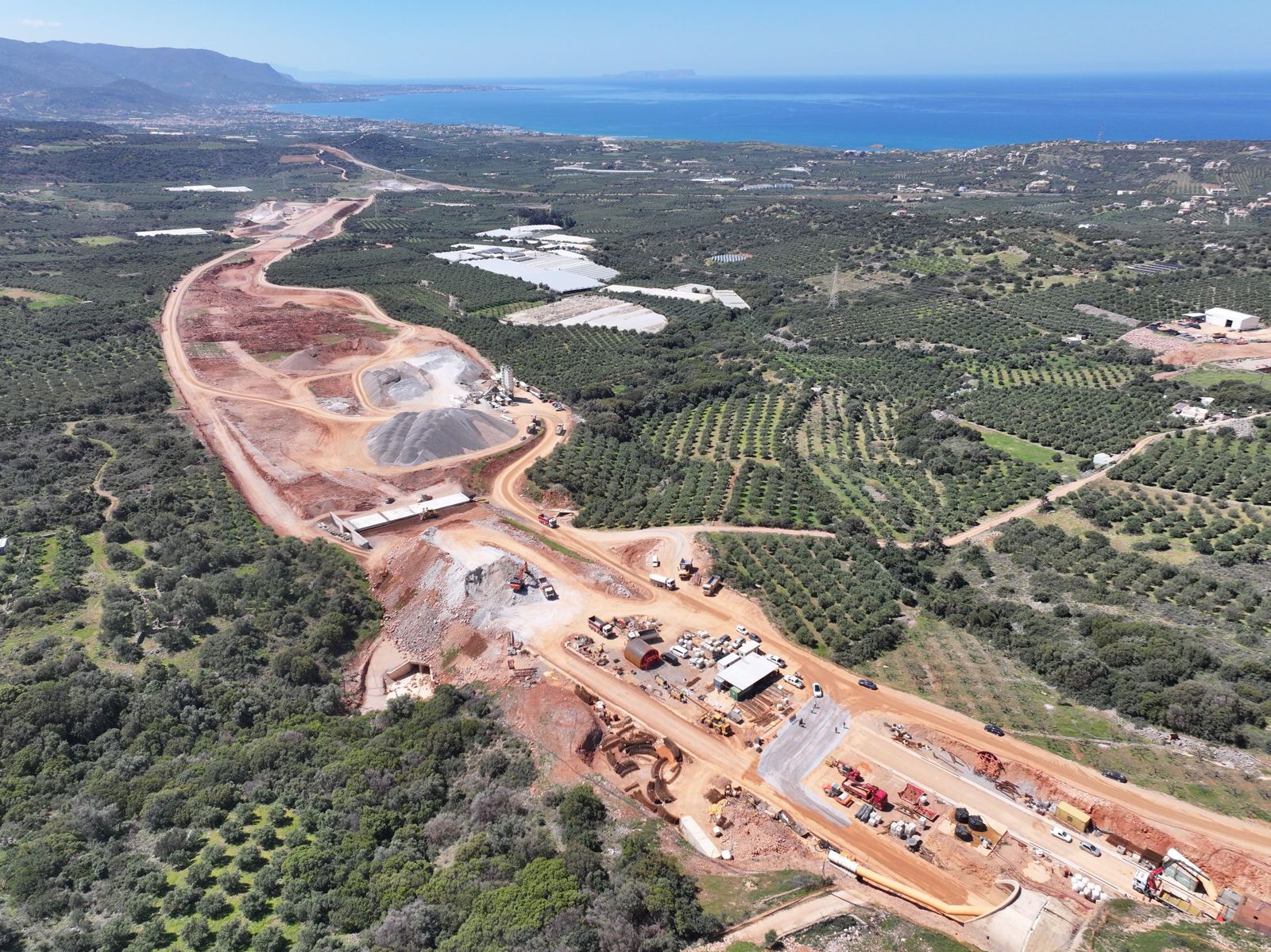 Αυτοκινητόδρομος ΒΟΑΚ: Προχωρούν οι εργασίες σε όλα τα τμήματα
