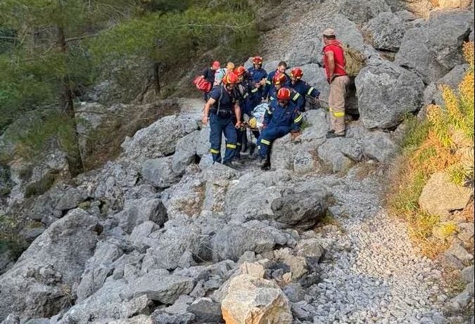 Ιωάννινα: Επιχείρηση διάσωσης 69χρονης κοντά στη μονή Στομίου Κόνιτσας