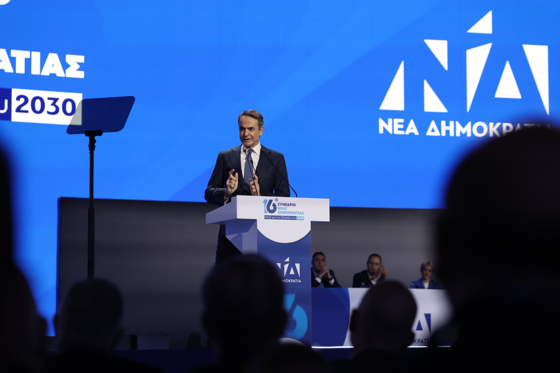 Κ. Μητσοτάκης στο Συνέδριο της ΝΔ: 3η τετραετία για να μην γυρίσουμε τρεις τετραετίες πίσω