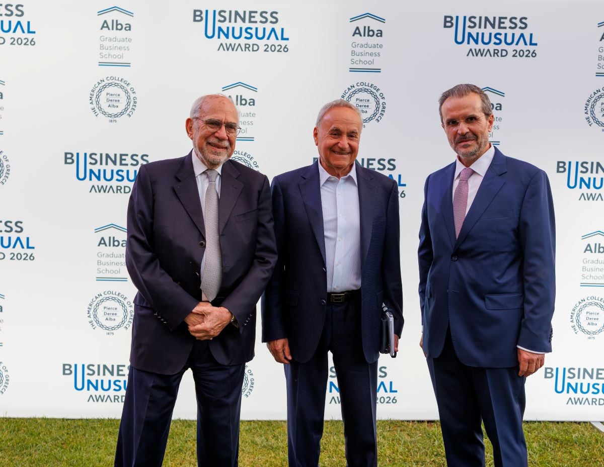 Απονομή του 8ου Alba Business Unusual Award στον Πάνο Γερμαν