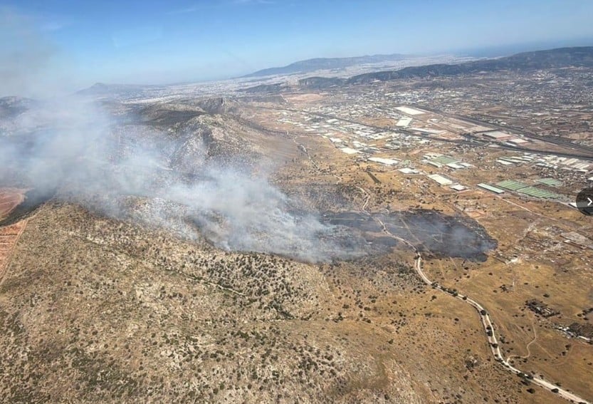 Ασπρόπυργος: Το drone «είδε» την φωτιά – Η πυροσβεστική έφτασε τρία λεπτά μετά