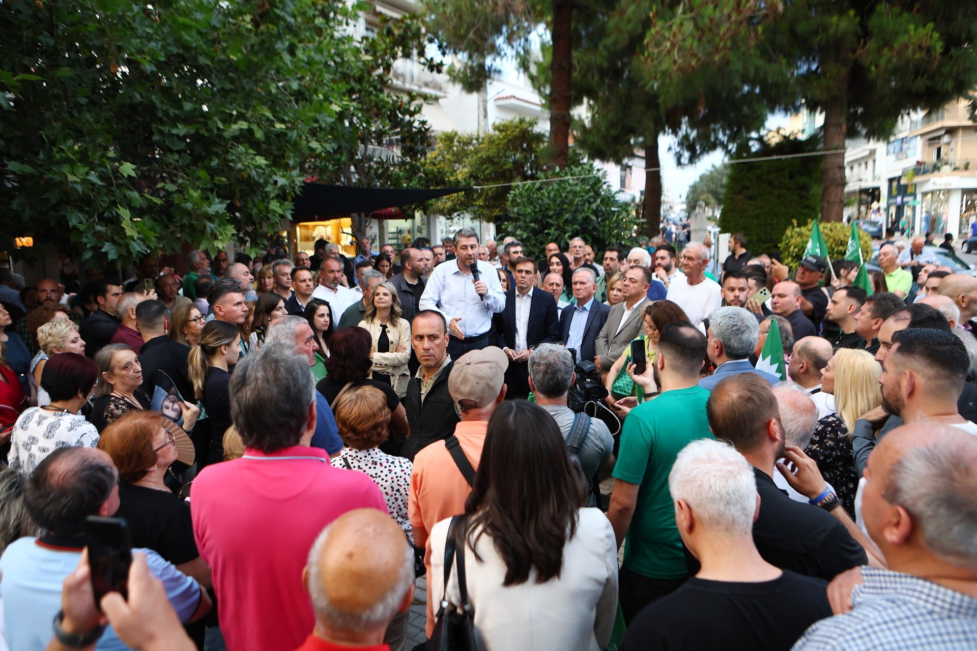 Ν. Ανδρουλάκης στη Νέα Ιωνία: Η ΝΔ «ψάχνει έναν μπαμπούλα» – Είναι αρκετά δώδεκα χρόνια πισωγυρίσματος