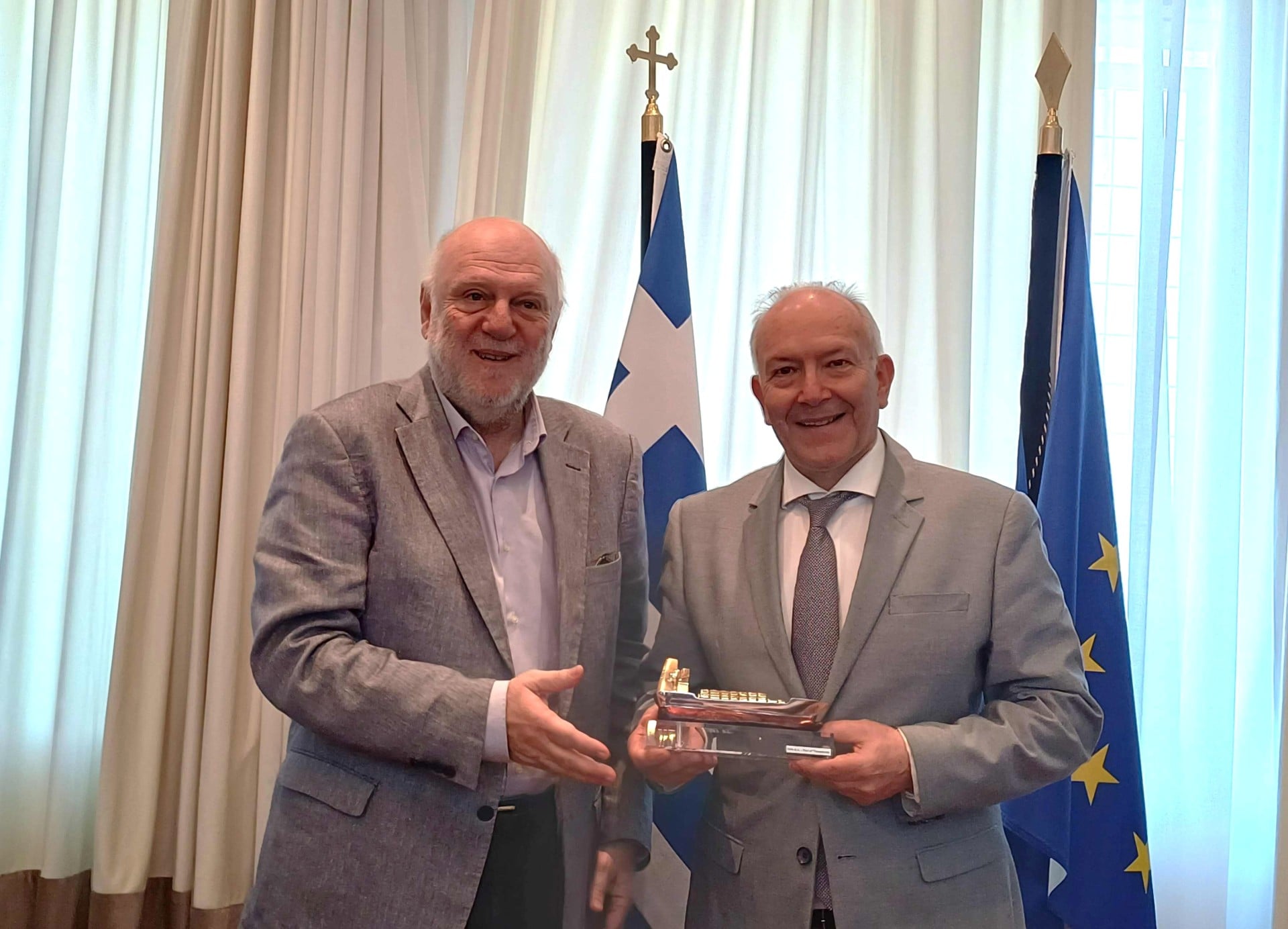 ΟΛΘ Α.Ε.: Ξενάγηση του Υφυπουργού Ναυτιλίας και Νησιωτικής Π