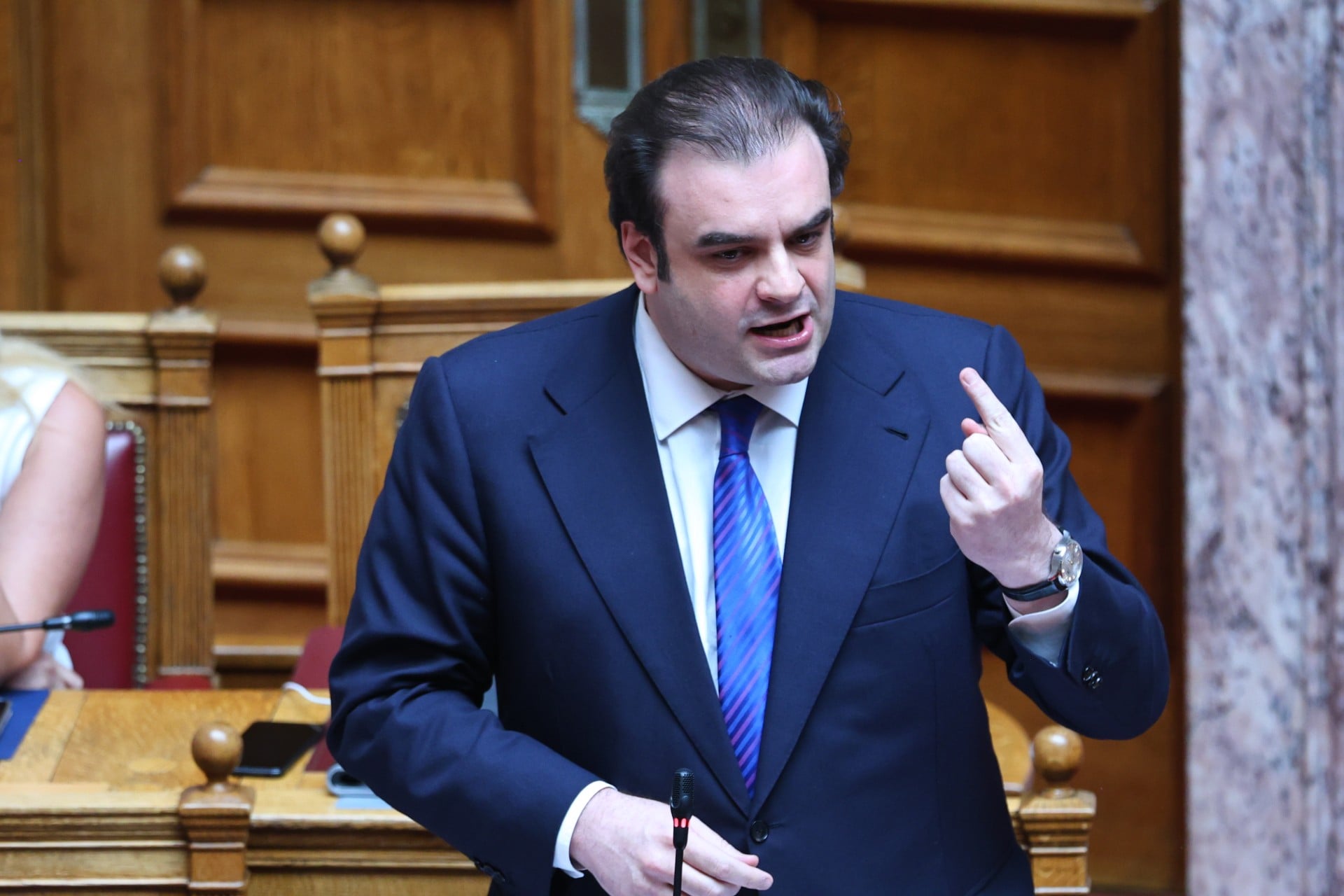 Πιερρακάκης κατά Ανδρουλάκη: Διαβάζοντας ορισμένες από τις προτάσεις, αισθάνομαι ότι στον ανταγωνισμό σας με τον κ. Τσίπρα, είστε έτοιμος να εισβάλετε στο Νομισματοκοπείο
