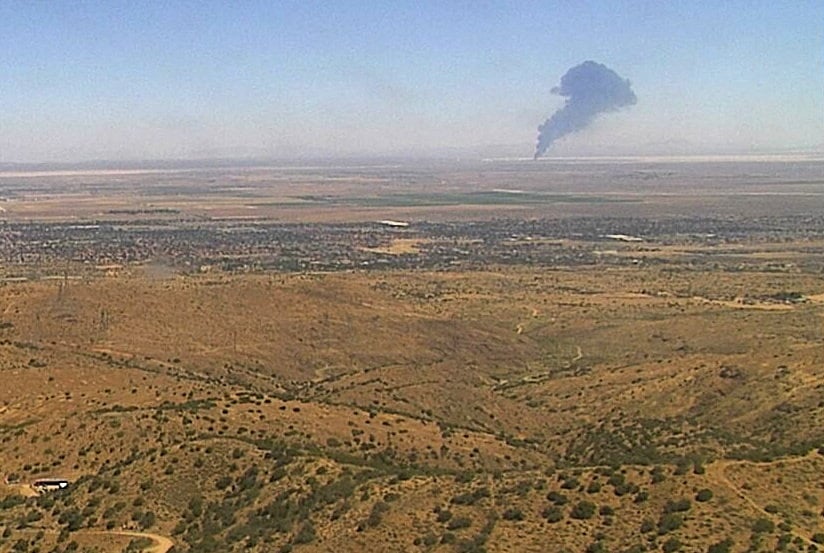 Βομβαρδιστικό B-52 συνετρίβη λίγο μετά την απογείωσή του στην Καλιφόρνια
