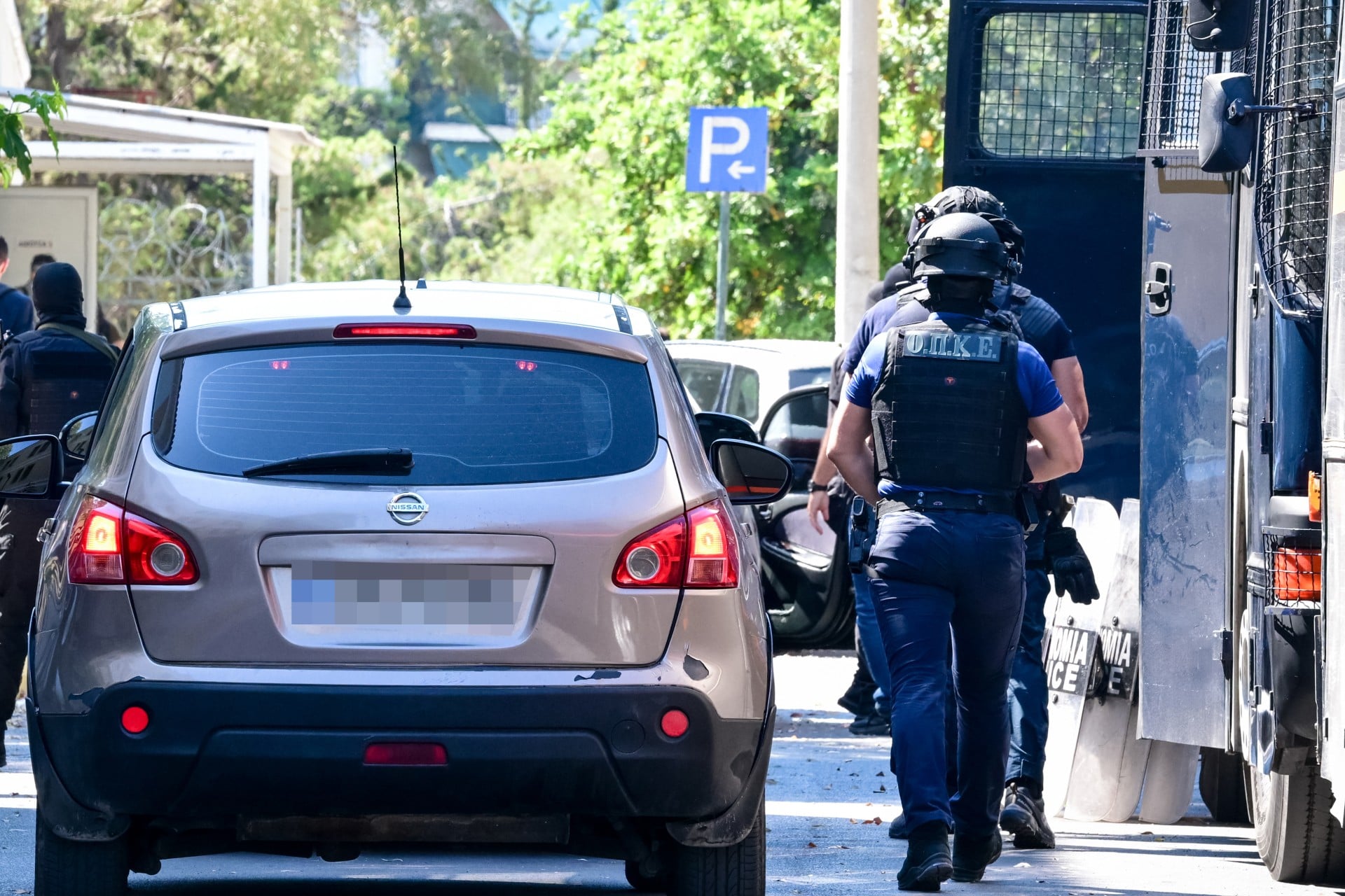 Στα δικαστήρια της Ευελπίδων ο Παλαιστίνιος που συνελήφθη στ
