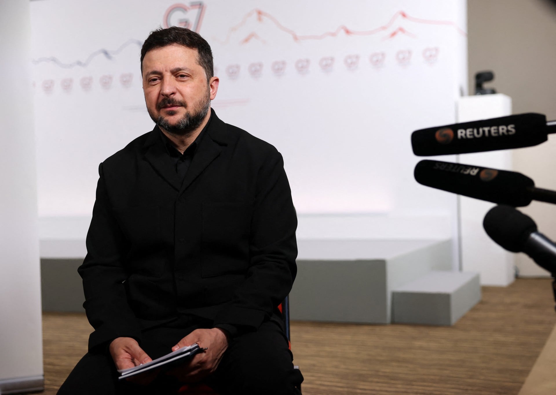 Ζελένσκι: Ικανοποιημένος από τα αποτελέσματα της συνόδου της G7