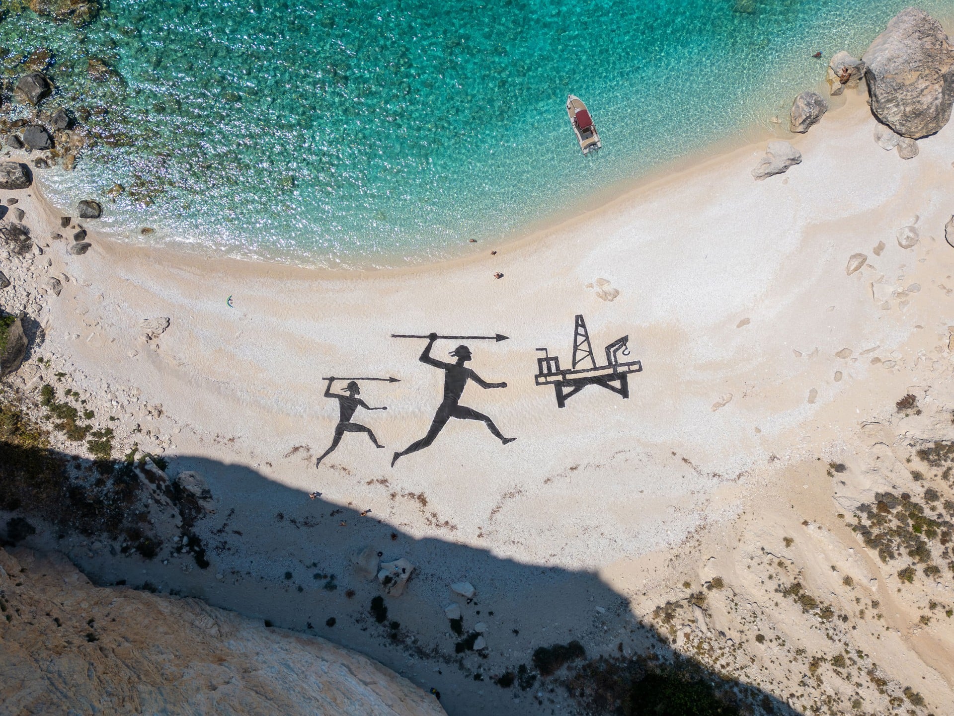 Προϊστορικοί κυνηγοί απέναντι από περιοχή σχεδιαζόμενων υπεράκτιων εξορύξεων στο Ιόνιο