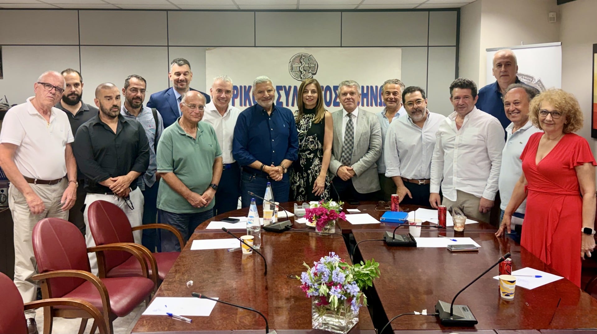 Συγκροτήθηκε σε σώμα το νέο ΔΣ του Ιατρικού Συλλόγου Αθηνών – Επανεξελέγη πρόεδρος ο Γ. Πατούλης