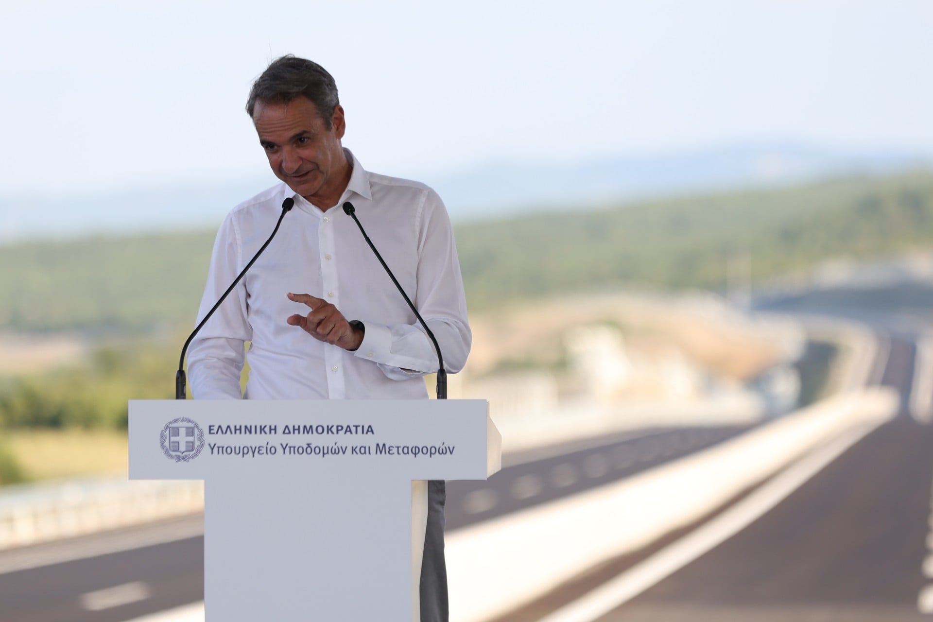 Κ. Μητσοτάκης: Η ολοκλήρωση του Ε65 είναι η απάντηση όταν μας ρωτούν πού πήγαν τα λεφτά του Ταμείου Ανάκαμψης