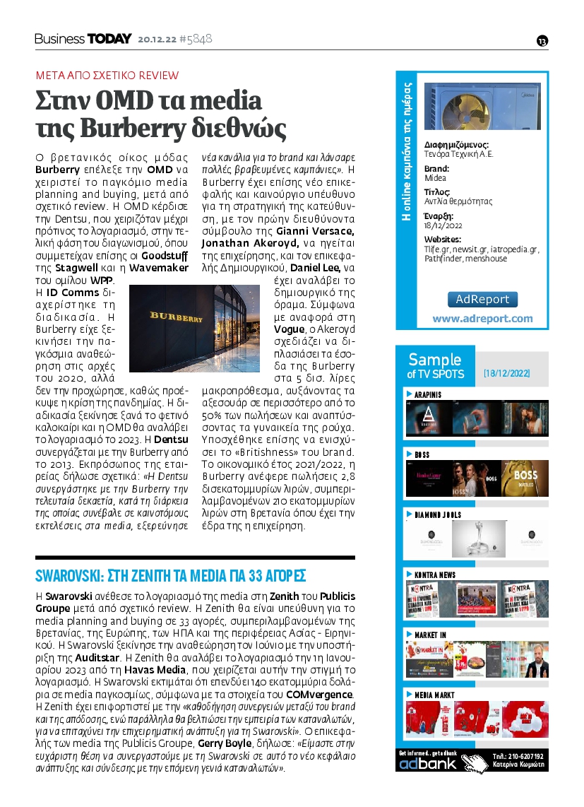 BUSINESS TODAY