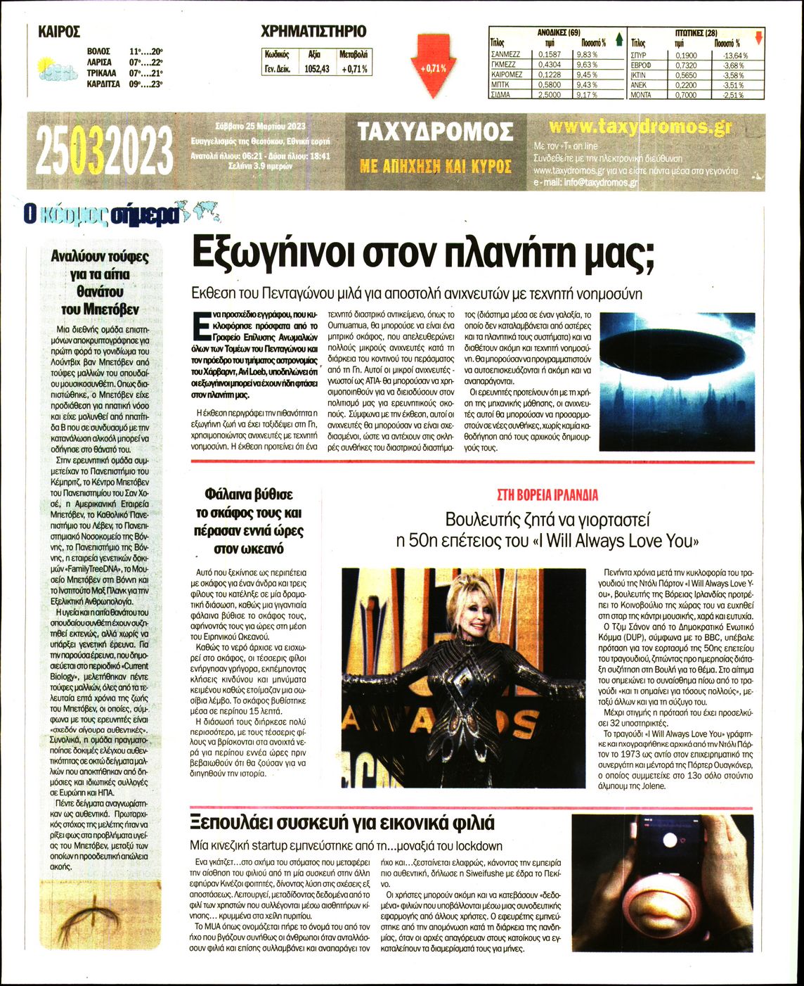 ΤΑΧΥΔΡΟΜΟΣ ΜΑΓΝΗΣΙΑΣ