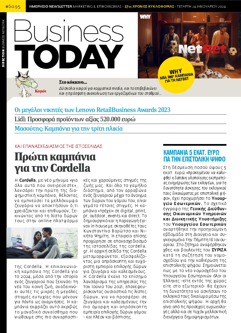 BUSINESS TODAY