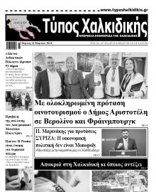 ΤΥΠΟΣ ΧΑΛΚΙΔΙΚΗΣ