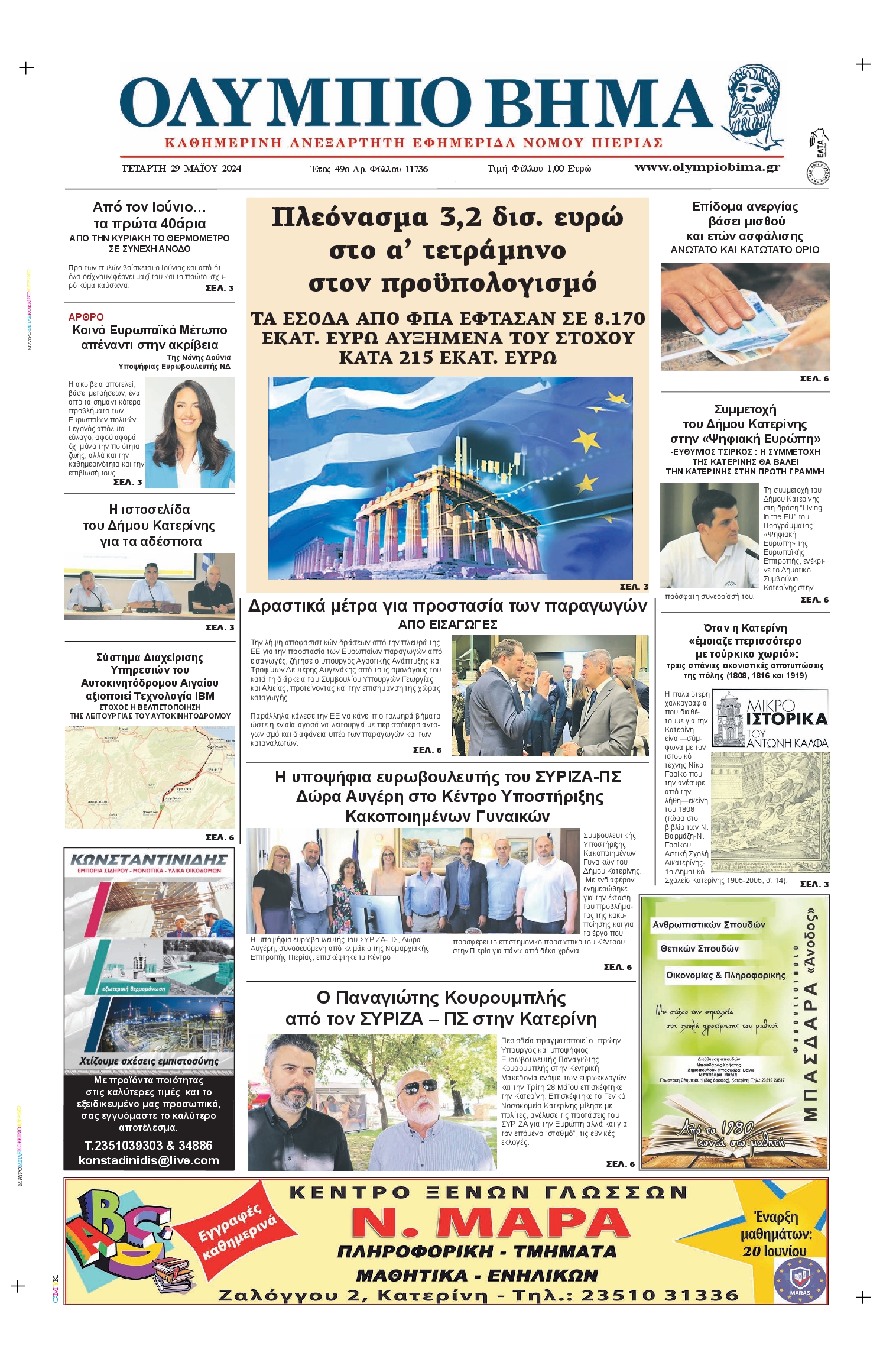 ΟΛΥΜΠΙΟ ΒΗΜΑ ΠΙΕΡΙΑΣ