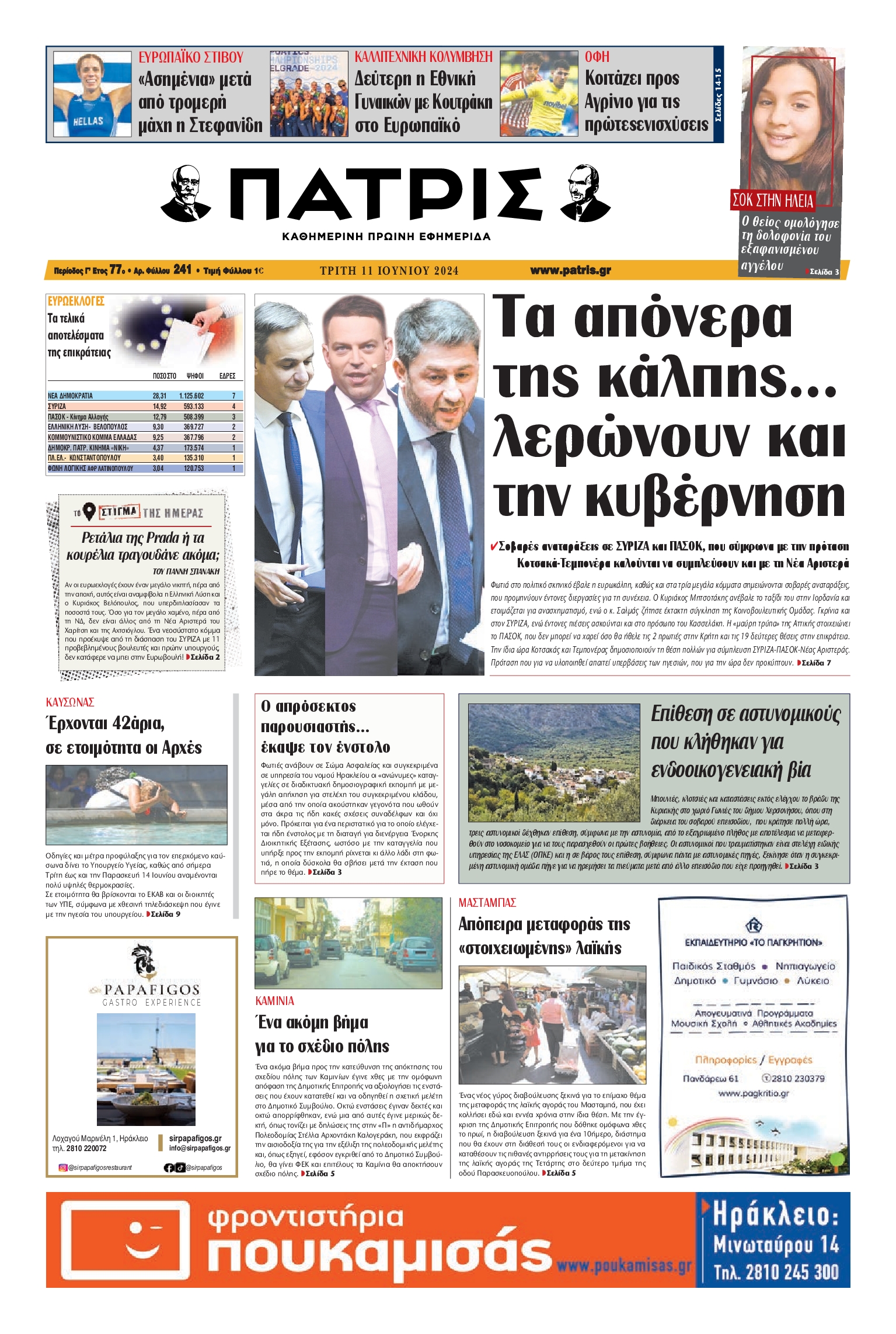 ΠΑΤΡΙΣ ΗΡΑΚΛΕΙΟΥ